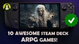 Best 10 Action RPG Games like Diablo on Steam Deck | Verified Games only!