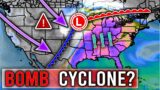 Bomb Cyclone to bring MAJOR Tornado Outbreak?! MULTIPLE Major Storms with Severe Weather Outbreaks