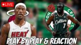 Boston Celtics vs Miami Heat | Live Play by Play & Reaction | Celtics vs Heat