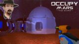 Building HQ/ Composter & Fields & Large Antenna- Occupy Mars ep.22