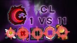 CL 1 vs 11 COMEBACK Against all odds | Modded TOS [Custom Cheerleaders Role List]