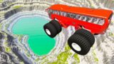 Car vs Leap Of Death Jumps | BeamNG.Drive #beamngcrashes