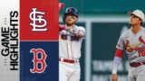 Cardinals vs. Red Sox Game Highlights (5/14/23) | MLB Highlights