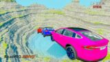 Cars vs Leap Of Death Jumps #2 | BeamNG Drive | B.M.GAMING !