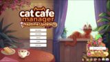 Cat Cafe Manager | game title screen