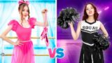 Cheerleaders VS Ballerinas | Who Will Be The Best Dancer at the School