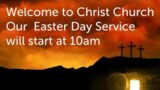 Christ Church Cockermouth Easter Sunday Service 9th April 2023