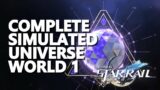 Complete Simulated Universe World 1 Honkai Star Rail