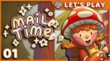 DELIVERING JOY ONE LETTER AT  A TIME | Mail Time Ep 01 | Kimchica Plays Indie Games – Livestream VOD