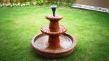 DIY Fountain Waterfall Using Terracotta | Simple and Beautiful Garden Project