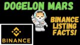 DOGELON MARS NEWS TODAY BINANCE LISTING NEWS COIN TOKEN #dogelon #dogelonmars #binancelisting