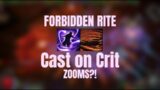 Delete EVERYTHING! – Cast on Crit Forbidden Rite Pathfinder [3.21] Build Showcase!