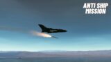 Devastation From Above: Fighter Jet Annihilates Enemy Fleet with Precision Missile Strike