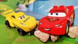 Disney Pixar and Mcqueen Cars Rescue Cars on Bridge – Truck to the Rescue. Cartoons for children