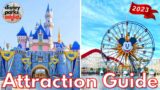 Disneyland & Disney's California Adventure ATTRACTION GUIDE – 2023