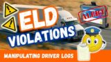 Driver Log Manipulation EXPOSED! Uncovering the Tricks Used by Truck Drivers and Fleet Owners