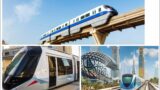 Dubai Metro,Tram & Monorail Transportation System // Rail Transport Details @nickmadinahstories