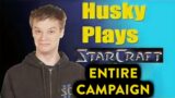 ENTIRE StarCraft 1 Campaign Walkthrough – Husky Plays – Zerg, Terran, Protoss Lets Play