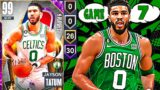 EVO DARK MATTER JAYSON TATUM GAMEPLAY! CAN HE REPLICATE HIS GAME 7 SHOWING IN NBA 2K23 MyTEAM?