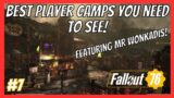 FALLOUT 76 | Best Player Camps You Need to See! | Episode 7