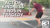 Father's Final Act of Kindness: Man killed after helping family of ducks cross street in Rocklin