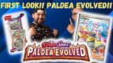 First Look!! Paldea Evolved 3 Weeks Early!!! #roadto1k #pokemoncommunity