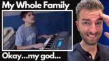 First Time Hearing | Bo Burnham – My Whole Family Reaction