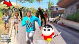 Franklin and Shinchan Survived IN Zombie Virus And Zombies Attack In Los Santos In GTA V ( Part-1)