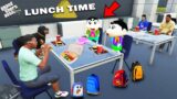 GTA 5 : Franklin Lunch On First Day In School With Shinchan in GTA 5 ! (GTA 5 mods)