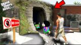 GTA 5 : Franklin Search Secret Tunnel Outside Franklin House Wall in GTA 5 ! (GTA 5 mods)