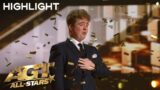 Golden Buzzer: Tom Ball WOWS The Judges With "The Sound of Silence" | AGT: All-Stars 2023