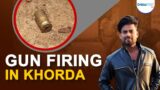 Gun firing in Khorda