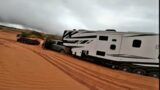 HUGE RV down in the Sand. Noddy to the Rescue