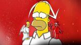 Homer Simpson Good to Evil Evolution