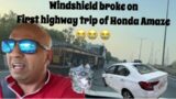 Honda Amaze ke pahela highway trip hi hua kharaab..#hondaamaze #highway #delhitochandigarh