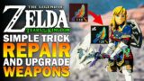 How To Repair & Upgrade Weapons In Zelda Tears Of The Kingdom – TOTK Repair Weapons