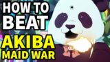 How to beat the KILLER MAID GIRLS in "Akiba Maid War"