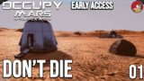 How to (hopefully) not die on Mars | Occupy Mars: The Game – Early Access – Ep 01