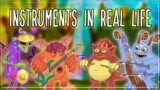 Instruments in Real Life | My Singing Monsters | Plant & Tribal Island