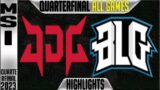 JDG vs BLG Highlights ALL GAMES | MSI 2023 Brackets Quarterfinal Day 6 | JDG Esports vs Bilibili