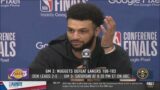 Jamal Murray Postgame Interview | Denver Nuggets beat Los Angeles Lakers 108-103