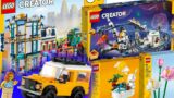 LEGO Creator & 3-in-1 official reveals & thoughts! Land Rover, Main Street, Coaster, Lotus Flowers +