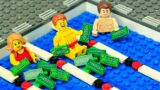 LEGO Treasure Hunt in SWIMMING POOL