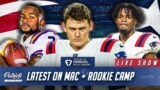 LIVE: Checking In On Mac Jones & Rookie Mini Camp Preview
