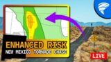 LIVE Enhanced Risk – Tornado Chase in New Mexico / Texas!