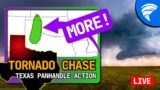 LIVE Gorilla hail and Tornado threat in the Texas Panhandle – AGAIN!
