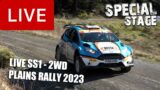 LIVE! – Plains Rally 2023 – Stage 1 – 2WD