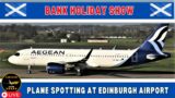 LIVE: Plane spotting at Edinburgh airport