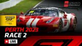 LIVE | Race 2 | Perth | Fanatec GT World Challenge Australia 2023