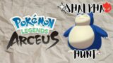 LIVE – Shalpha Snorlax Hunt // Pokemon: Legends Arceus – Shinies Only